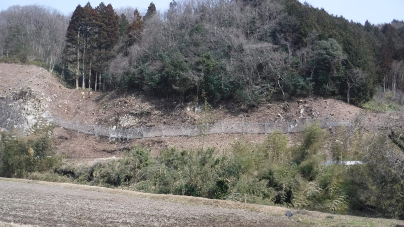 農村地域防災減災事業　和田地区落石対策（その１）工事