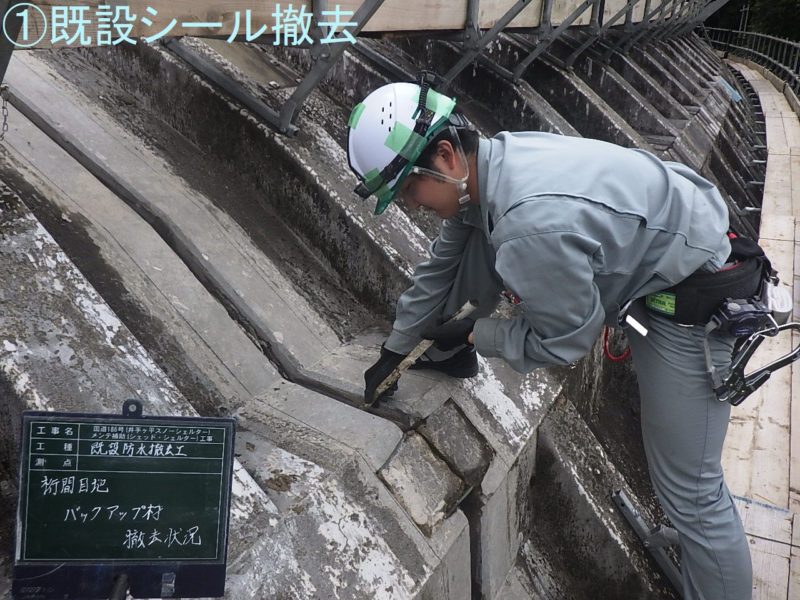 国道１８６号（井手ヶ平スノーシェルター）メンテ補助（シェッド・シェルター修繕）工事