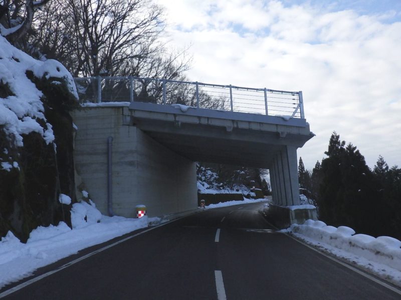 国道１５８号 雪崩対策施設工事