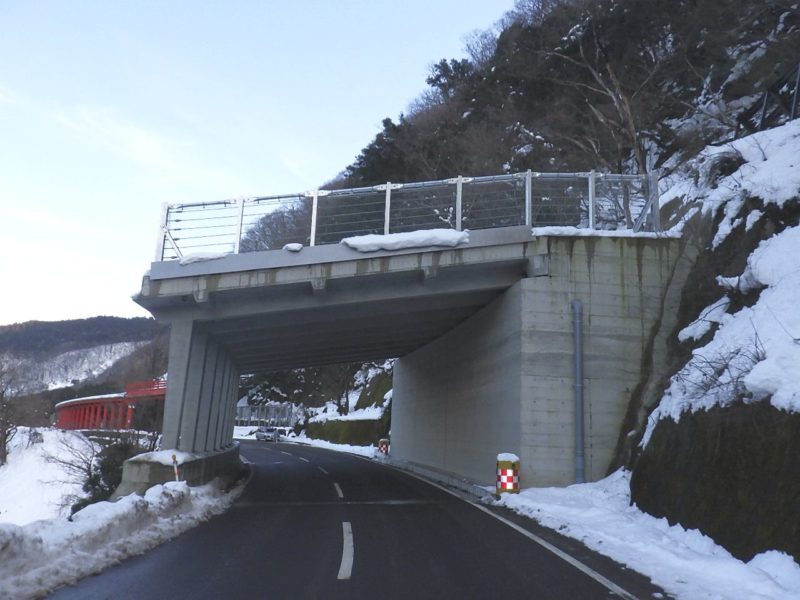 国道１５８号 雪崩対策施設工事