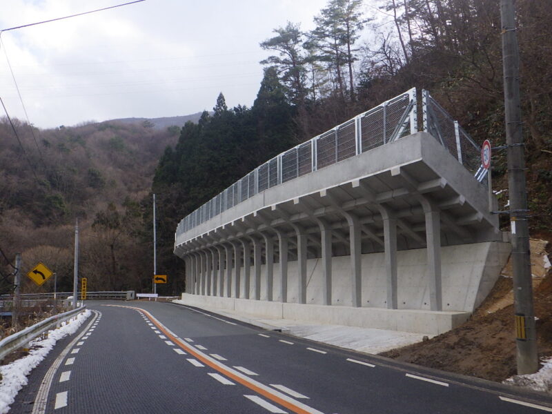 国道１８６号（長田２工区）防安交付金（雪寒）工事　その３