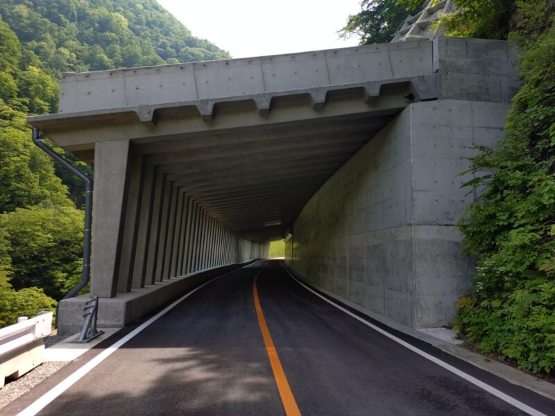 林道災害関連事業 白山線 災害関連工事 その２