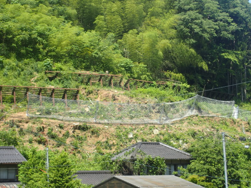 八葉寺地区復旧治山工事（５工区）