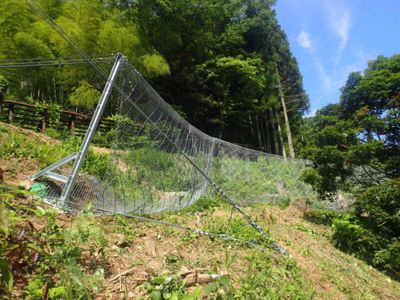 八葉寺地区復旧治山工事（５工区）