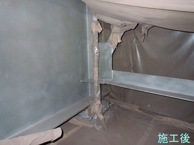 眺海橋補修工事（繰越）塗膜剥離（循環式ブラスト）工事