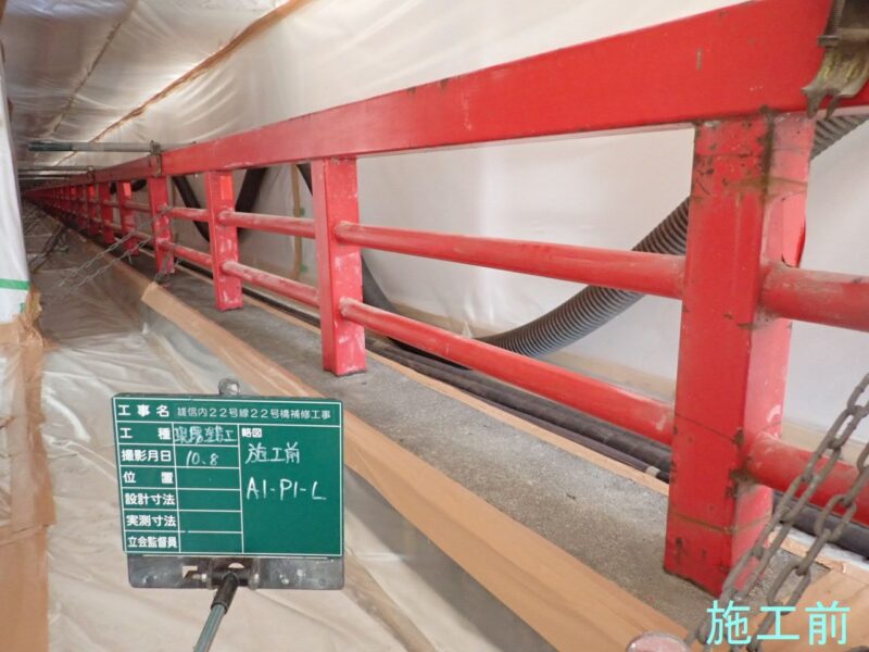 雄信内２２号線２２号橋補修工事