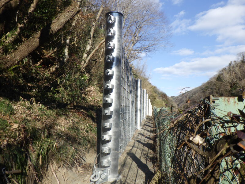 3-2-4 112-24-2　公共 道路工事（落石防護柵工）
