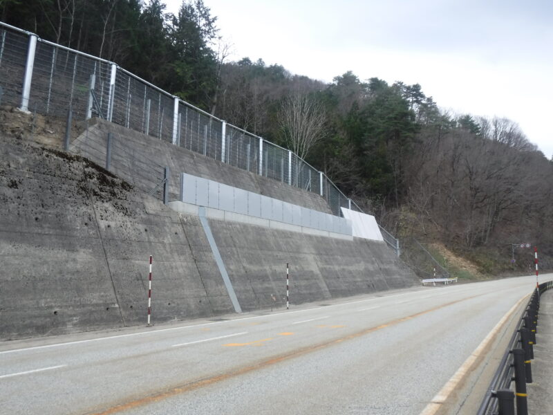 国道４１号 高山国道管内防災工事