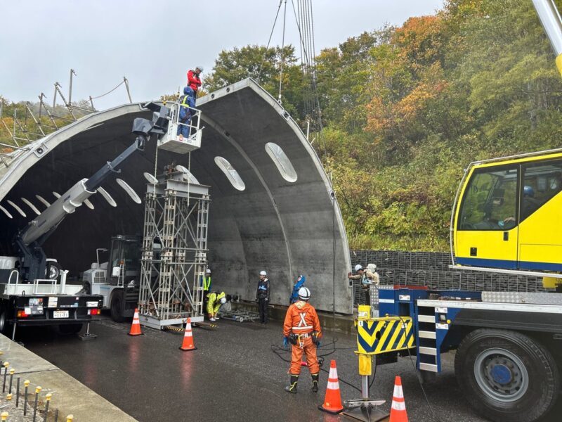 国道４００号 道路橋りょう改良（改良）工事（防雪）